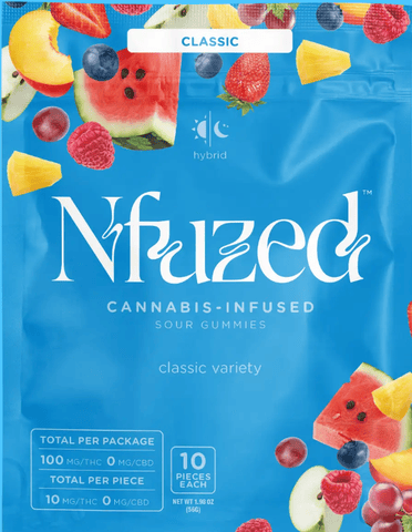 NFuzed, Classic Variety Pack, 100mg
