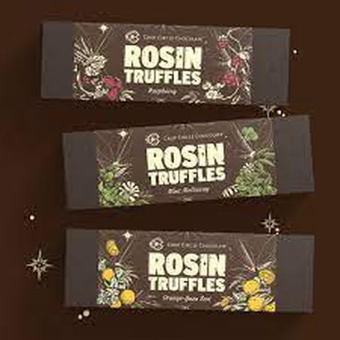 Raspberry Truffle (5 pk) 100mg (Crop Circle Chocolates)
