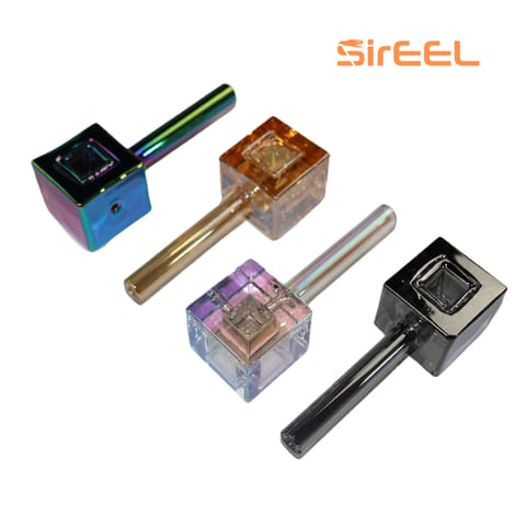 SirEEL | 4.5" Square "The Root" | Hand Pipe
