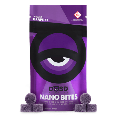 1000MG NANO BITES - GRAPE 1:1 SATIVA