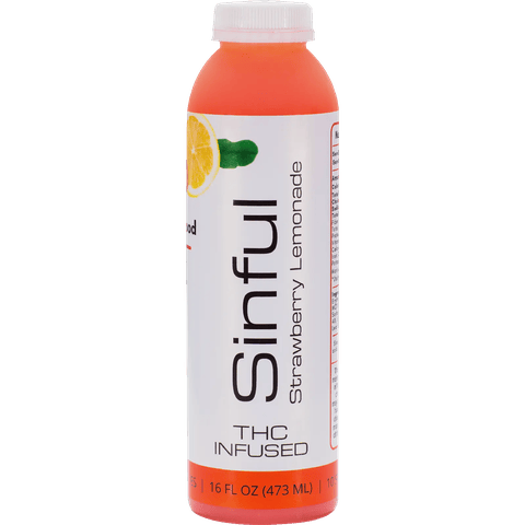 Sinful 16oz - - Strawberry Lemonade