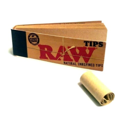 Raw Flat Paper Tips