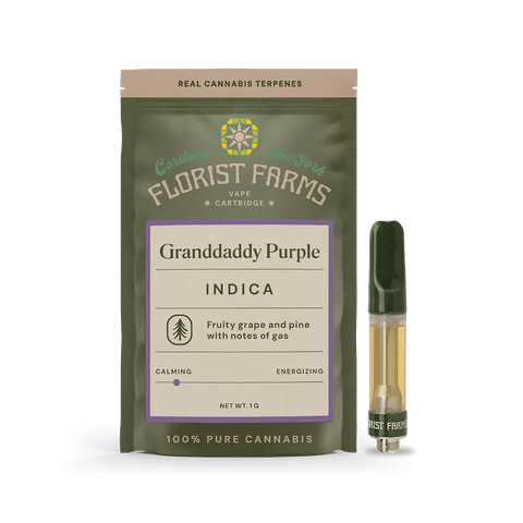 Grand Daddy Purp 1g 510 vape cartridge