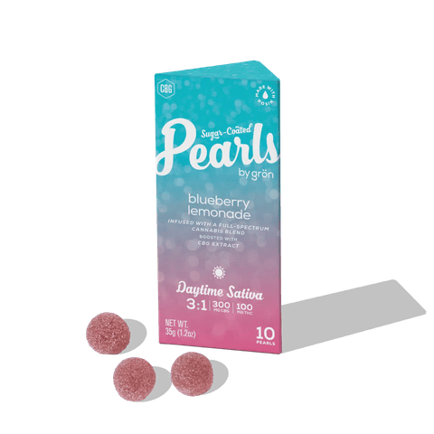 3:1 CBG/THC Blueberry Lemonade Pearl (Gron)