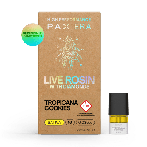 Pax Pod Live Rosin | Tropicana Cookies 1g Rec