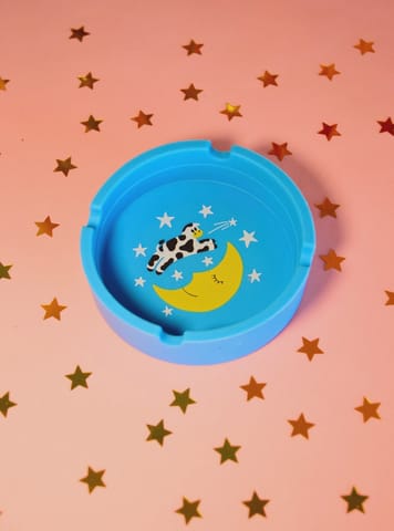 Cow Over the Moon Ash Tray