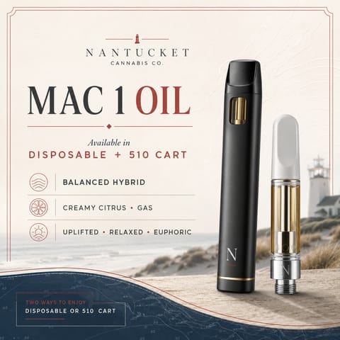 Mac 1 FSO 510 Vape Cartridge - 1G