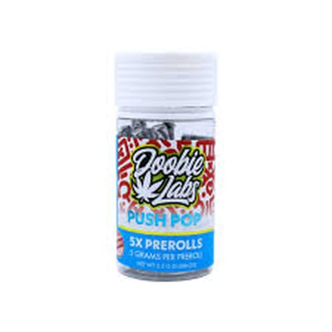 Doobie Labs | Push Pop | Pre Roll Pack | 5pk | 2.5g