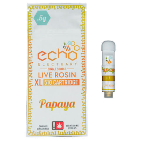 Papaya Live ROSIN 0.5G Cartridge (Echo)