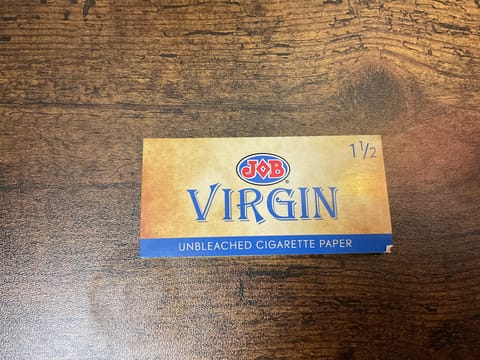 Job Virgin Unbleached Cigarette Papers 1 1/2