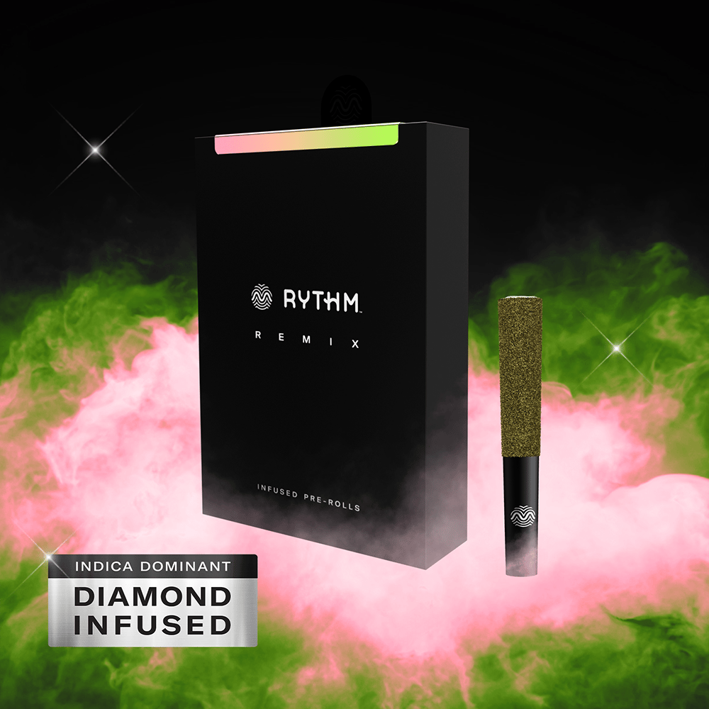 Infused Pre-Roll - Rythm 5 Pack 2.5g - Watermelon Z (Indica Dominant)
