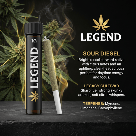 Legend - Sour Diesel - Pre Roll - 1g