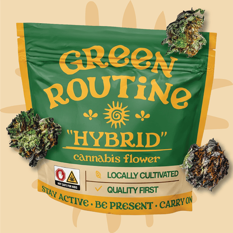 Green Routine - Flower 3.5g - Red Zlushiez