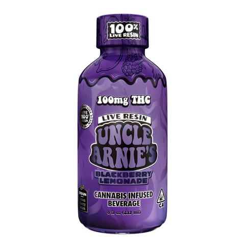 Uncle Arnies | Blackberry Lemonade | 100mg Live Resin Drink