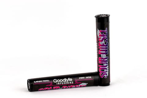Infused Prerolls 1g - Sour Diesel