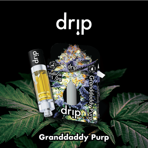 Grandaddy Purple 510 Vape Carts 1g