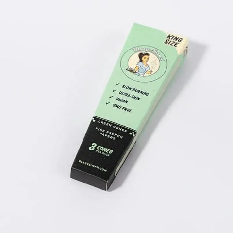 Steep Slope Vape | Blazy Susan King Size Pre Rolled Cones Green