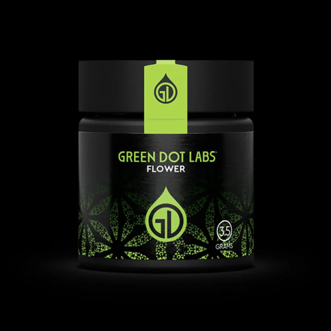 Green Dot | Rapture | H | Flower Jar | 3.5G