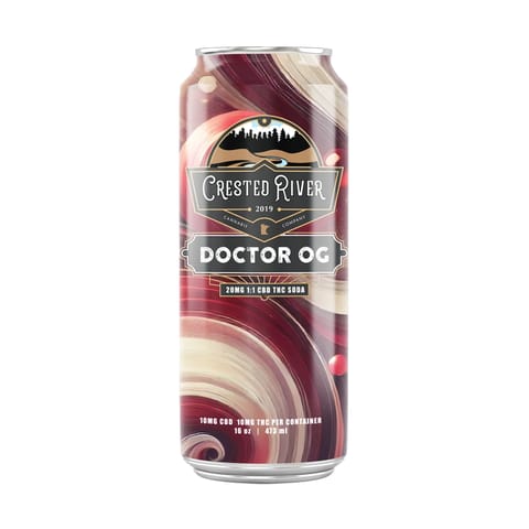 Crested River Soda 10mg Doctor OG
