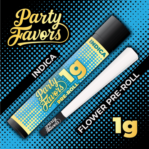 Party Favors Big Perm Sherb Pre-Roll  1g