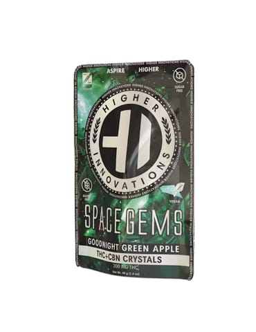 Goodnight Green Apple Space Gems w CBN - 200mg
