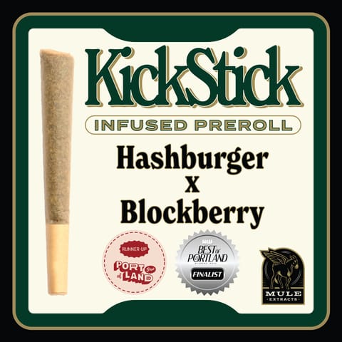 Omega Red x Steakhouse 1G Infused Pre Roll (Mule)