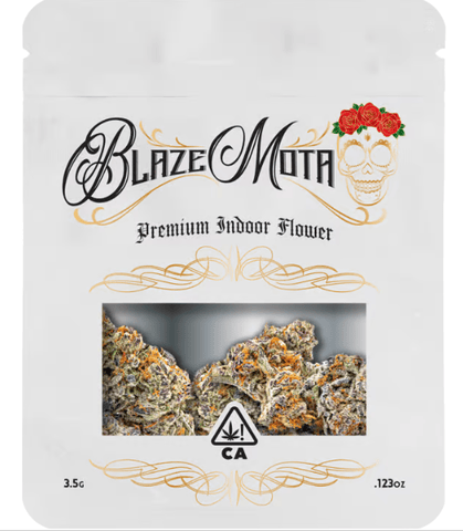 Blaze Mota 3.5gr. Cap Junky x Permanent Marker Flower