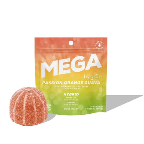 Mega Passion Orange Guava - 100mg - Solventless Hash Rosin