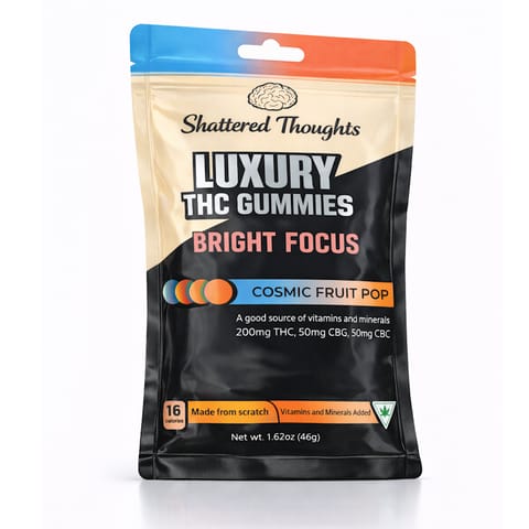 SHATTERED THOUGHTS | COSMIC FRUIT POP BRIGHT | GUMMY | 200MG