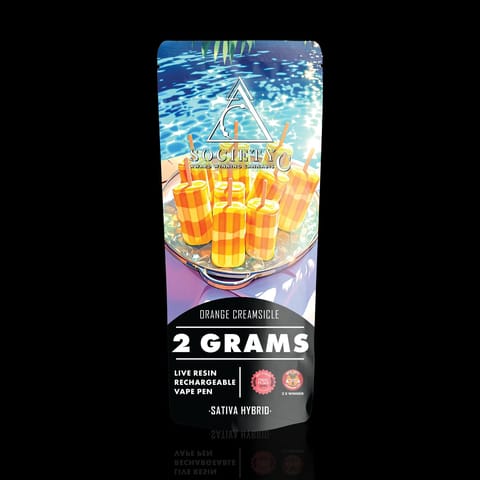 Society C Live Resin Disposable Orange Creamsicle 2g