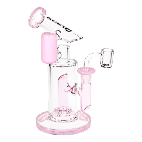8in Fractured Tower Rig - Pink