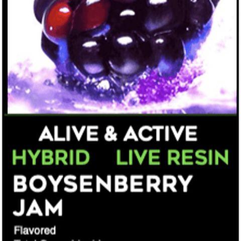 Boysenberry Jam Live Resin 1G Cartridge (Freshy)