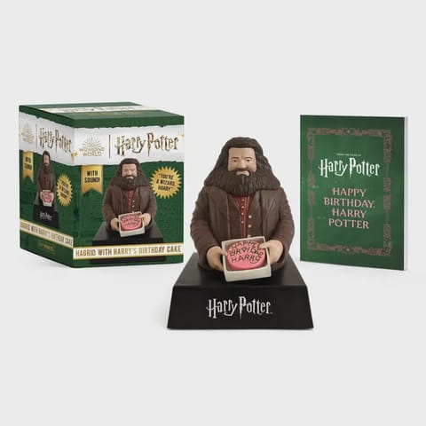 Harry Potter: Hagrid with Birthday Cake Figure with Sound