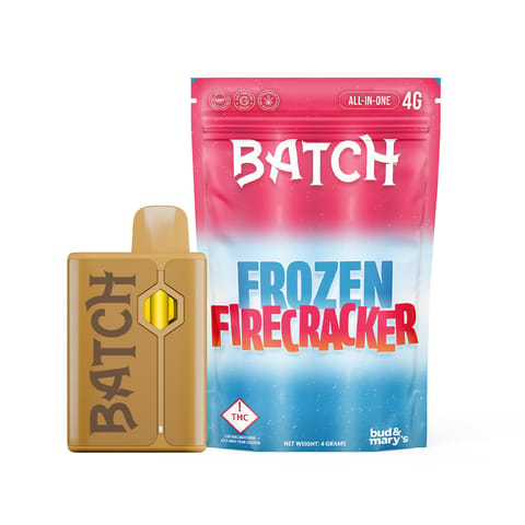 Batch - Frozen Firecracker - (H) Distillate Disposable (4000mg)