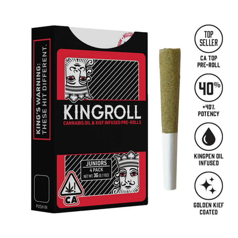 Kingroll | JR Blueberry Pancakes x Blueberry Z | Indica | 3g | 4pk