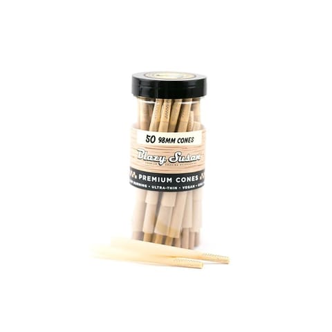 Steep Slope Vape | Blazy Susan King Size Unbleached Cones