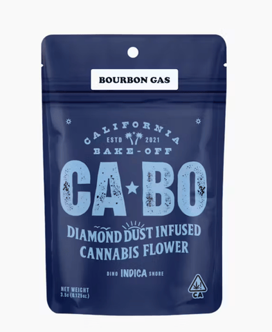 Cabo | Bourbon Gas | Diamond Infused | Indica | 3.5g | Bag