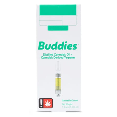 Buddies | Blue Steel CBD (1:1) Distillate Cart | 1g