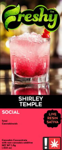 Freshy | Shirley Temple | 1g | Flavored Live Resin | Cartridge