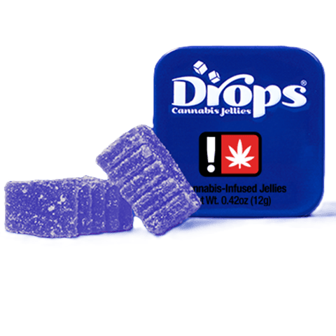 LIVE ROSIN GUMMIES | BLACK CURRANT | DEEP RELAXATION - 1:1:1/THC:CBD:CBN | INDICA | 100MG TOTAL | 2 PIECES