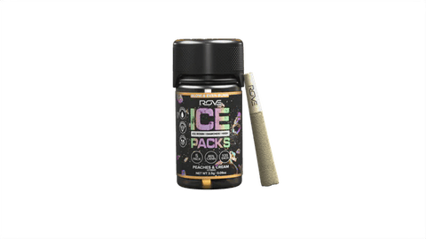 Rove | 3.6g Ice Pack 6 pack | Peaches & Cream | H |