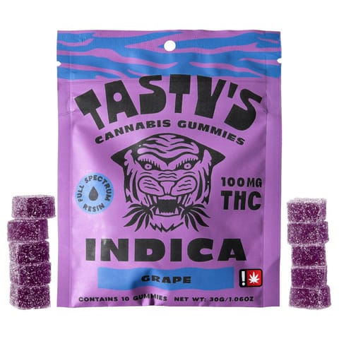 Grape 10pk Gummies (Tasty's)