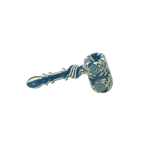 6" Wig Wag Hammer Bubbler (Assorted Colors)