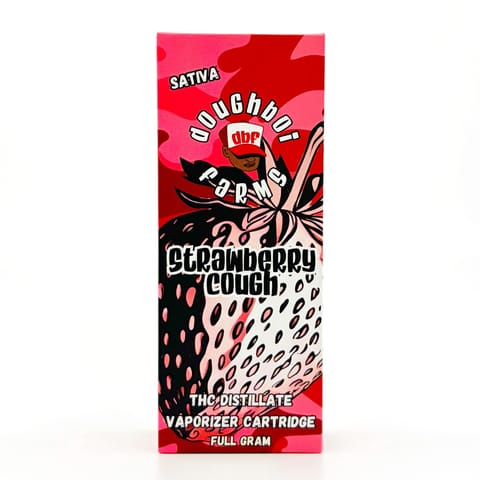 Strawberry Cough, 1g vape cart