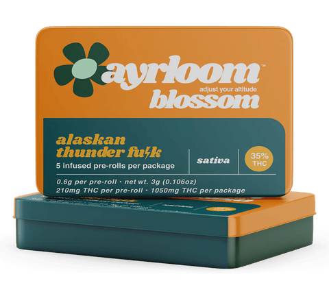 Ayrloom - Pre Roll .6g 5pk - Alaskan Thunder Fuck