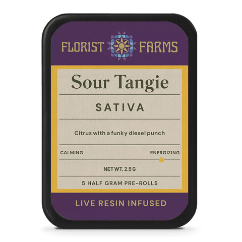 Sour Tangie .5g Infused Pre-roll (5PK)