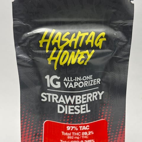 Hashtag Honey | Strawberry Diesel | AIO | 1g