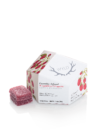 WYLD - Gummies - Raspberry - 100mg