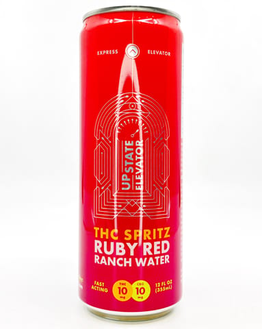 Ruby Red Ranch Water, 10mg THC + 10mg CBG