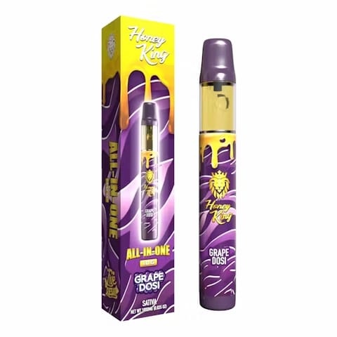 Honey King | Grape Dosi S | Live Resin AIO 1g